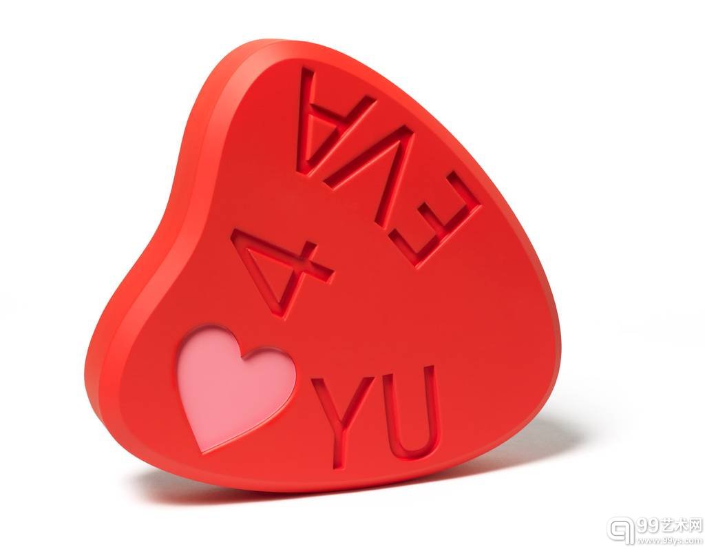 Damien Hirst心形雕塑♡YU4EVA