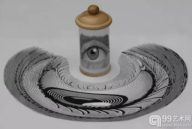 严谨的创作：集透视学，几何学和物理学于一身的艺术绘画