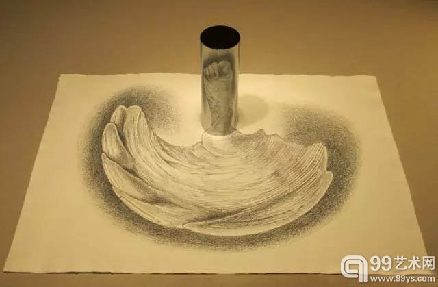 严谨的创作：集透视学，几何学和物理学于一身的艺术绘画