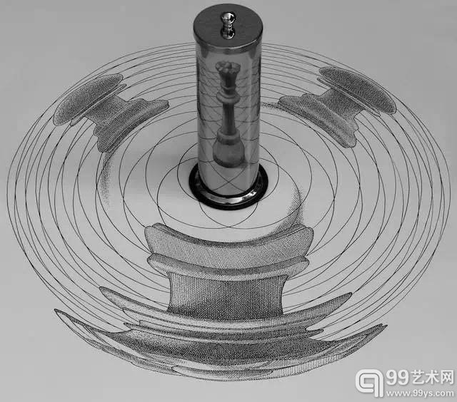 严谨的创作：集透视学，几何学和物理学于一身的艺术绘画