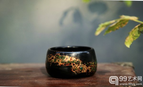 观古楼漆艺香炉