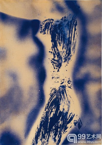 No 6 ：伊夫·克莱因作品《人体测量(ANT 9)》（1960），成交价：4,181,000英镑