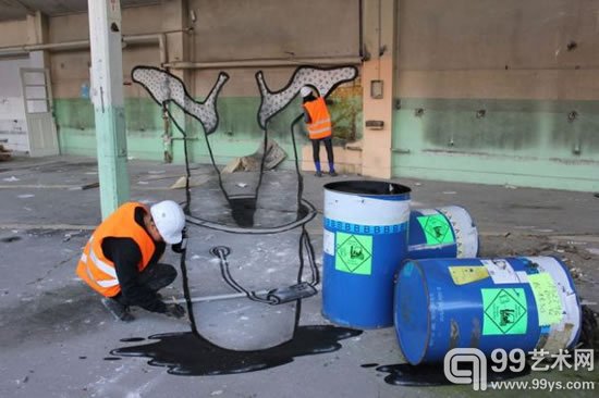 法国街头涂鸦艺术家双人组ELLA & PITR作品