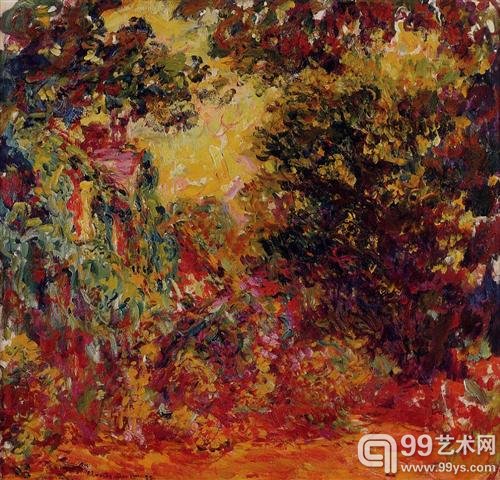 1922-1924 莫奈作品