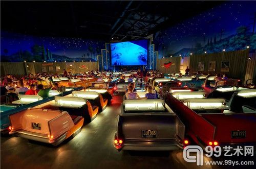 迪士尼科幻餐厅影院(Sci-Fi Dine-In Theater)