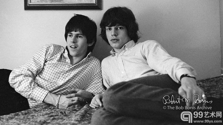 Keith Richards and Mick Jagger, childhood friends turned rock icons, May 20, 1965
