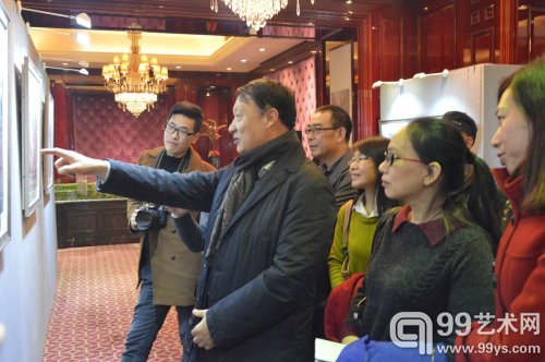 山水清和——杨云鹤中国画作品展开幕现场