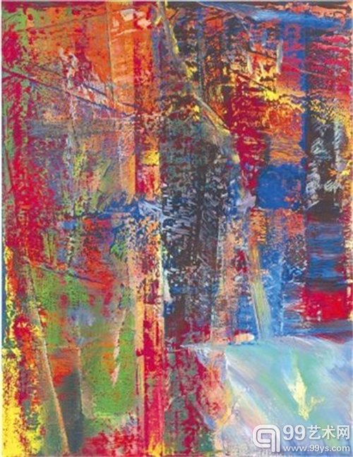 2196万美元《抽象画（613-2）》（1986年）