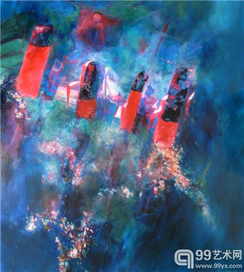 于向溟  《 荒城24，一切膜拜像皆是幻像》