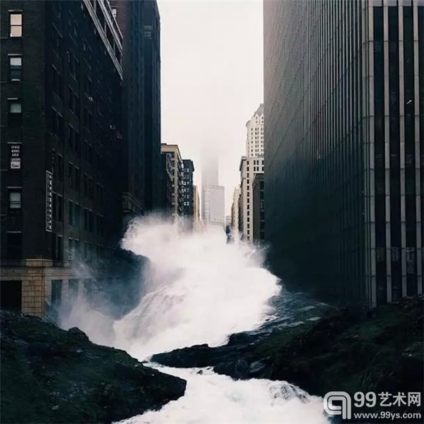 本文中的这些图片都是这姑娘用iPhone6拍摄并用手机app后期合成的作品