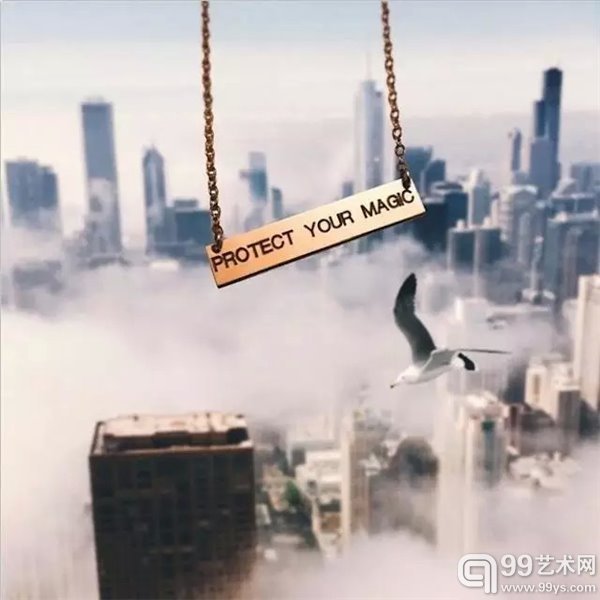 本文中的这些图片都是这姑娘用iPhone6拍摄并用手机app后期合成的作品