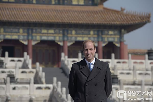 威廉王子参观故宫
