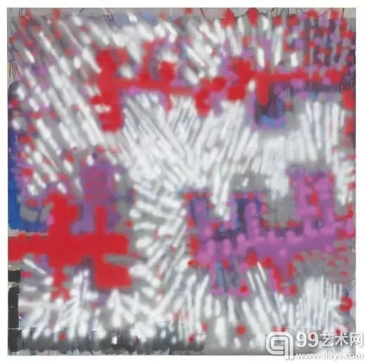 拍品编号165凯尔提·费理思 (1977年生)《抽打P***y》签名、题款与日期：P***Y WHIPPED 2010KELTIE FERRIS (背面)油彩  压克力  油粉彩  喷漆  画布68 x 80寸 (172.7 x 203.2公分)2010年作美元30,000-40,000