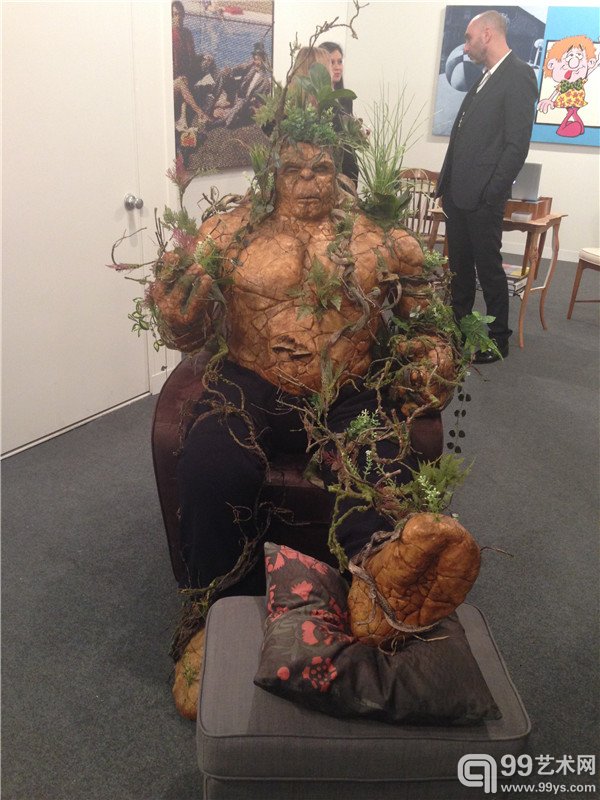 GILLES BARBIER, A very old Thing, 2015, Mixed media,94号码头现代展区