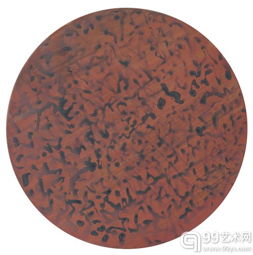 《故事》布面油画  综合材料 60cm×60cm×3  2014