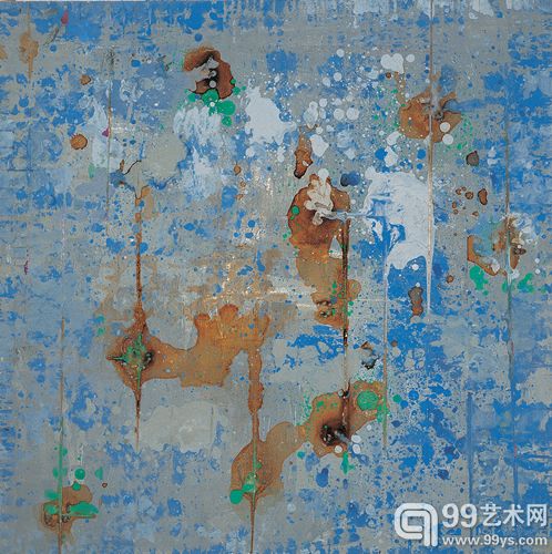 自在（之二）60cm×60cm 布面油画  丙烯 2007