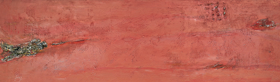 一道风景（之三）160cm×50cm 布面油画 1999