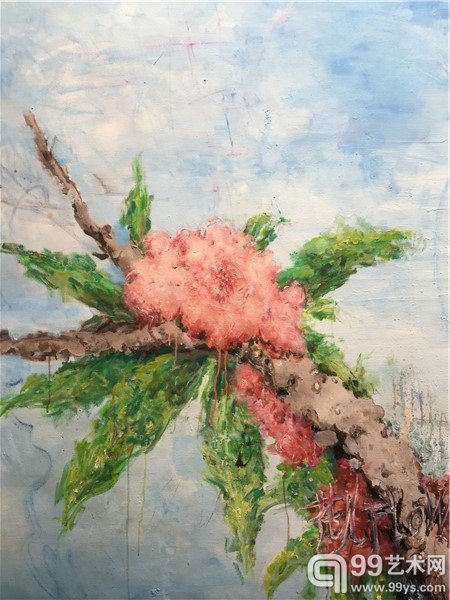 刘炜作品《一支花儿》大未来林舍画廊