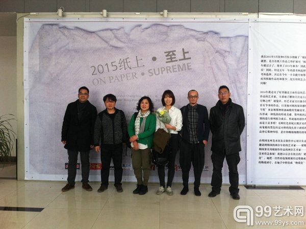 参展艺术家合影