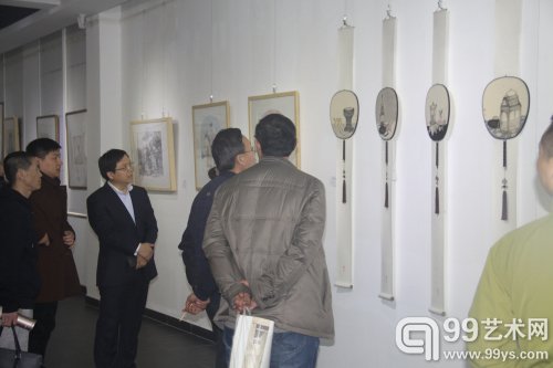 “素心若雪”全国著名女画家邀请展现场