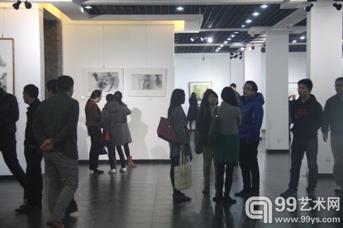 “素心若雪”全国著名女画家邀请展现场