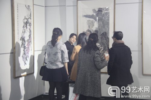 “素心若雪”全国著名女画家邀请展现场