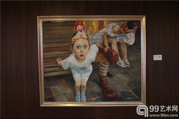 活动现场张锐收藏展作品