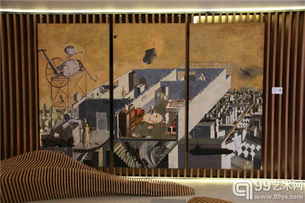 活动现场张锐收藏展作品