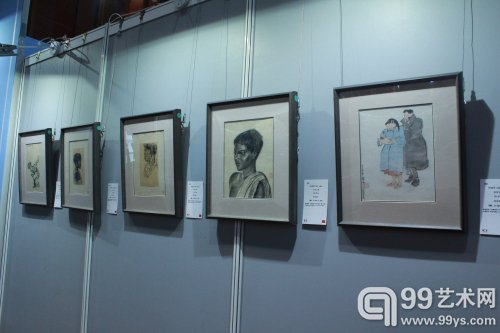 中国嘉德四季第41期暨十周年庆典拍卖会预展现场