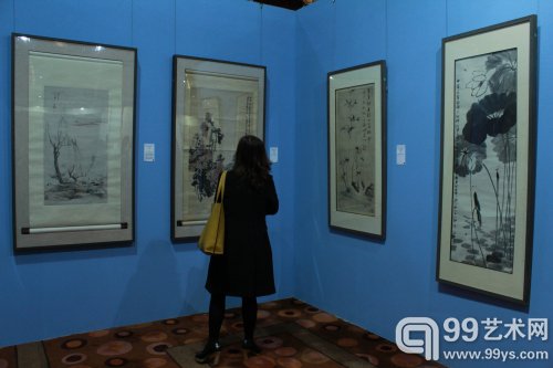 中国嘉德四季第41期暨十周年庆典拍卖会预展现场