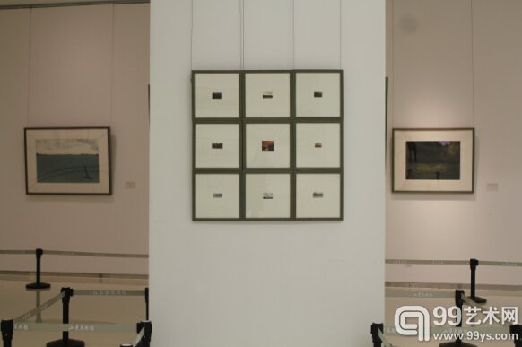 “质朴的精神——陈坚纸上作品展”现场