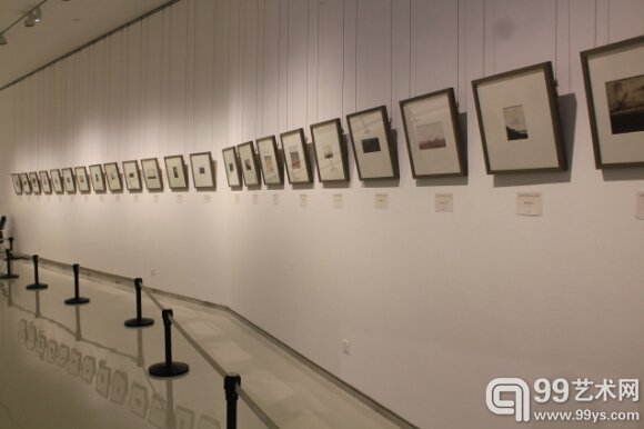 “质朴的精神——陈坚纸上作品展”现场