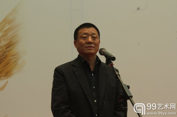 “质朴的精神——陈坚纸上作品展”现场