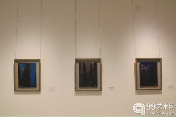 “质朴的精神——陈坚纸上作品展”现场
