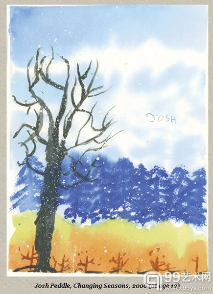 Josh Peddle,变换的四季,12岁