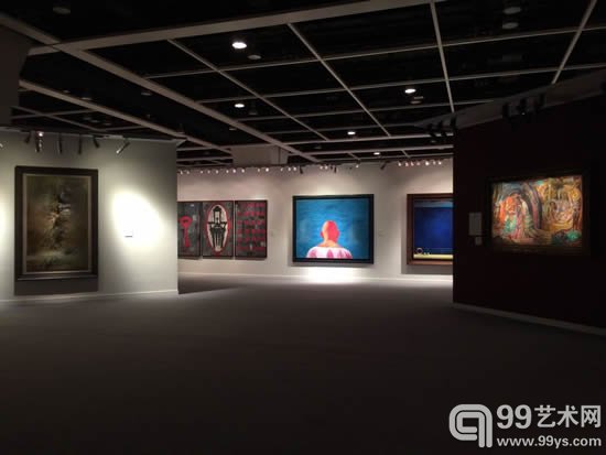 香港苏富比2015春拍预展现场