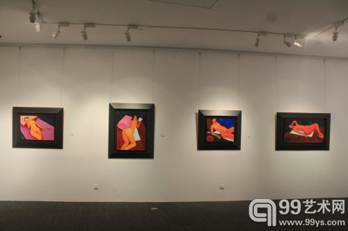 “作为画家的王中军——王中军个展”开幕现场：作品赏析