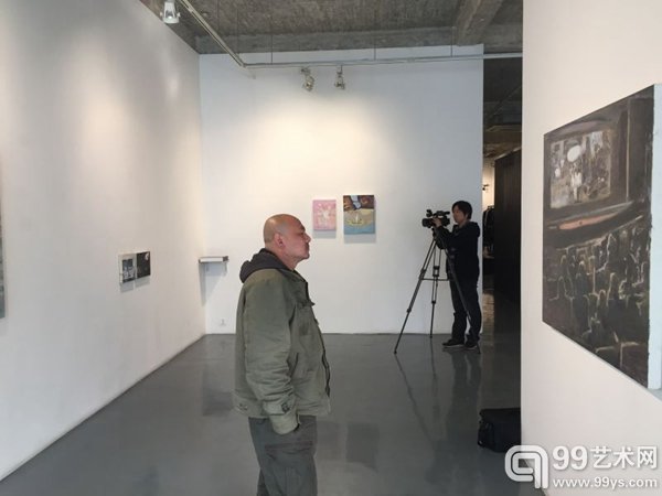 20开幕现场 艺术家顾磊