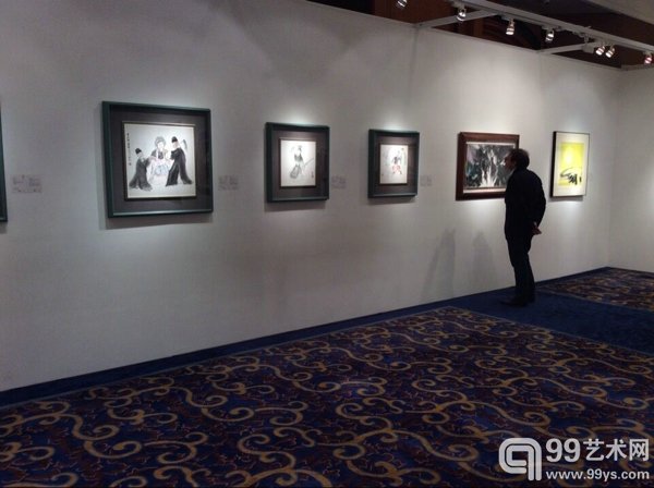 《中国20世纪及当代艺术》预展现场