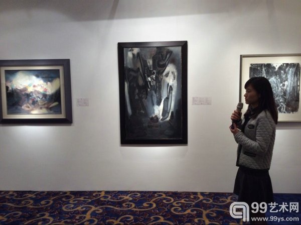 《中国20世纪及当代艺术》预展现场