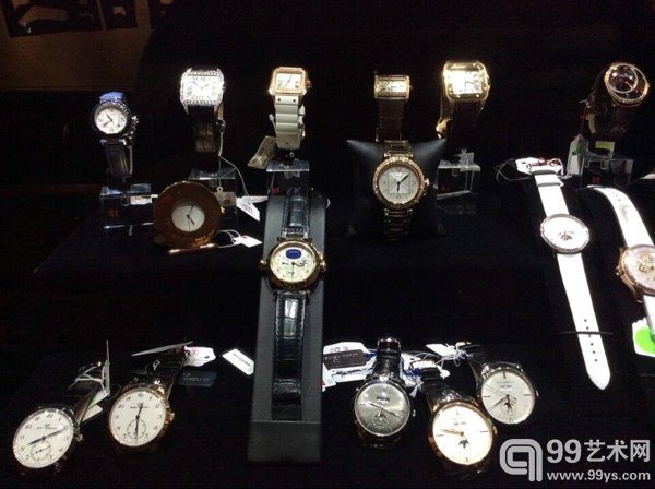 名表展销会展品