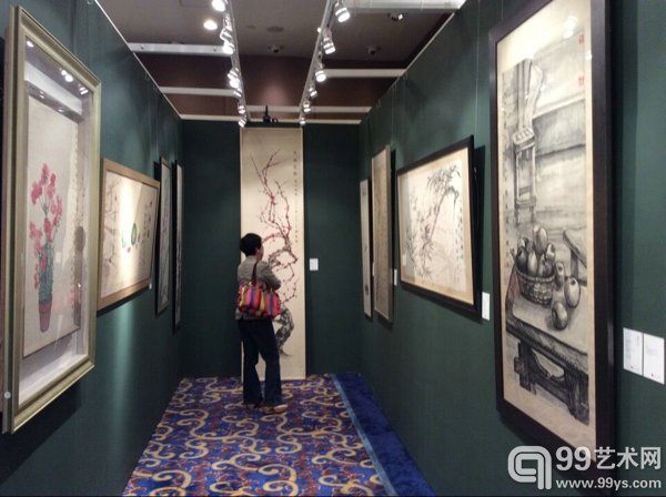 《所济弥远——王济远书画撷珍》现场