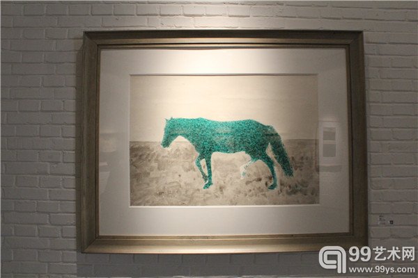 活动现场呈现作品