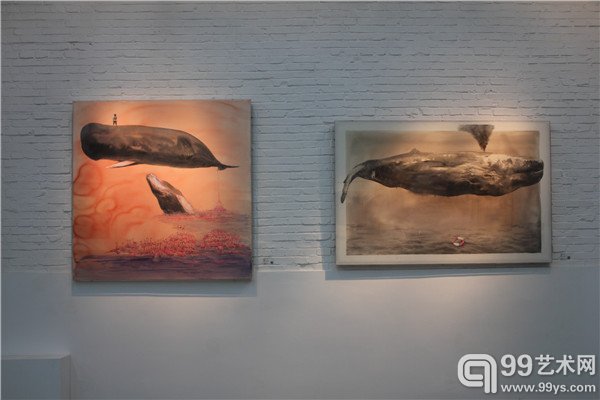 活动现场呈现作品