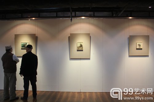 “物象的背后——兰坪个展”展览开幕现场