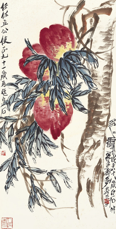 齐白石 多寿图