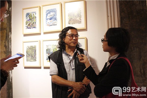 策展人陈默接受99艺术网采访