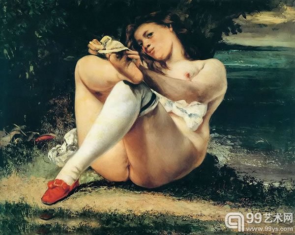 古斯塔夫·库尔贝《the bacchante》