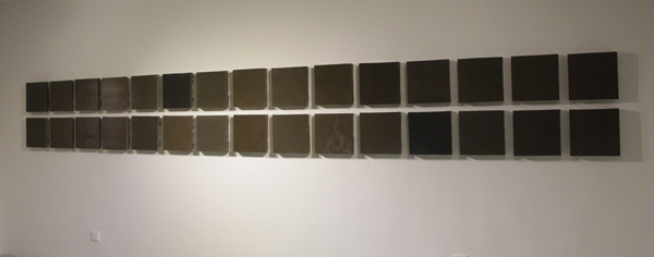 展览现场展出作品