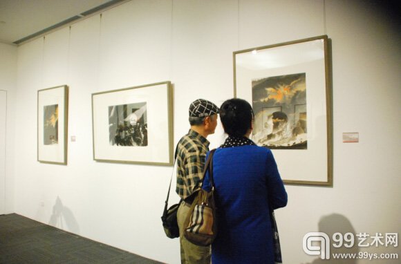 “无声之诗”贾又福山水画全国巡展首展北京站现场